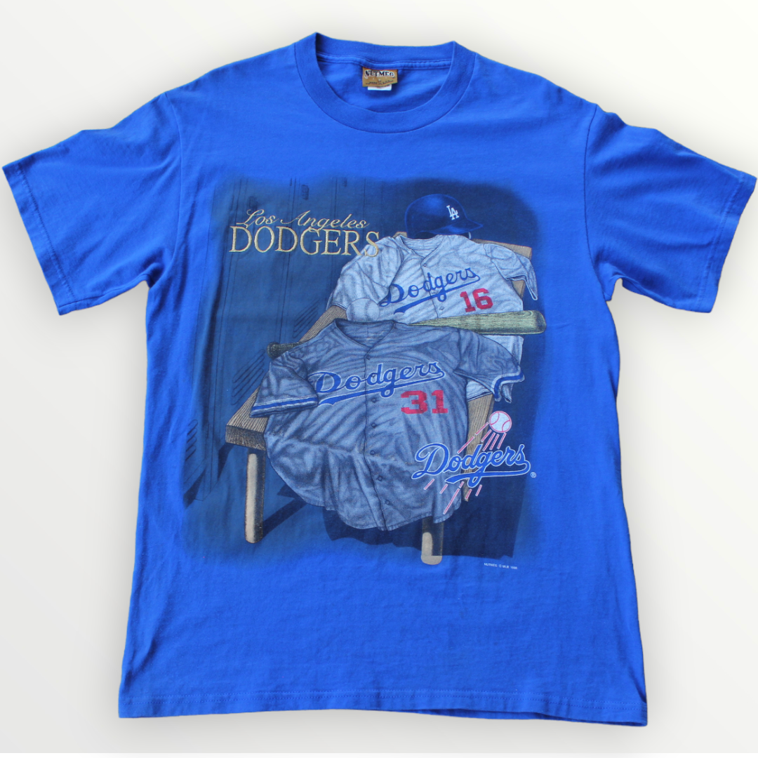 Los Angelos Dodgers Embroidered T-Shirt M – tnt vintage